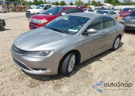 2015 Chrysler 200 Limited из США, поврежденный, VIN 1C3CCCAB4FN674481